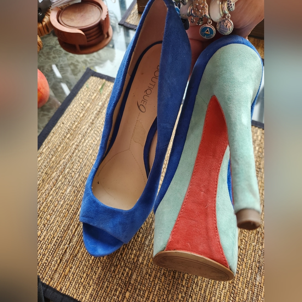 Multi Colored Pumps - Picture 2 of 2